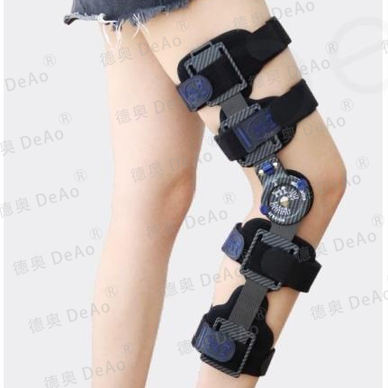 DA334-8  護(hù)膝(帶鎖定，碳纖，支條可調(diào)節(jié))